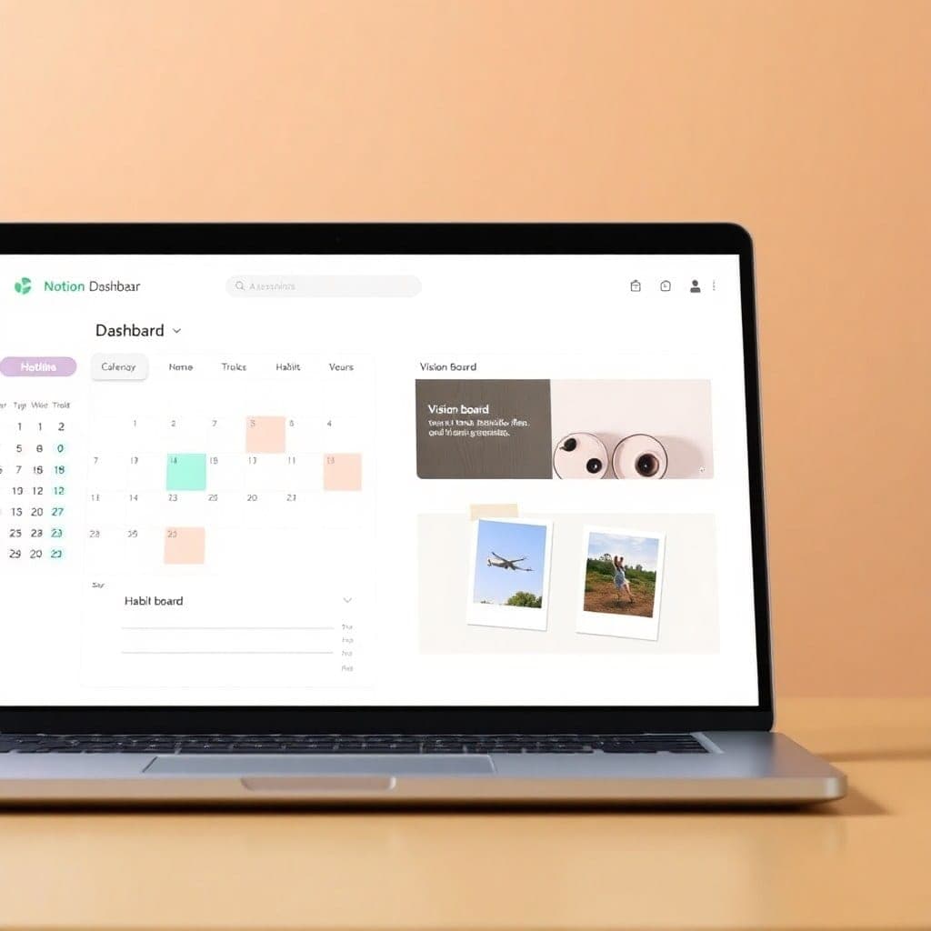 Monthly Vision Planner